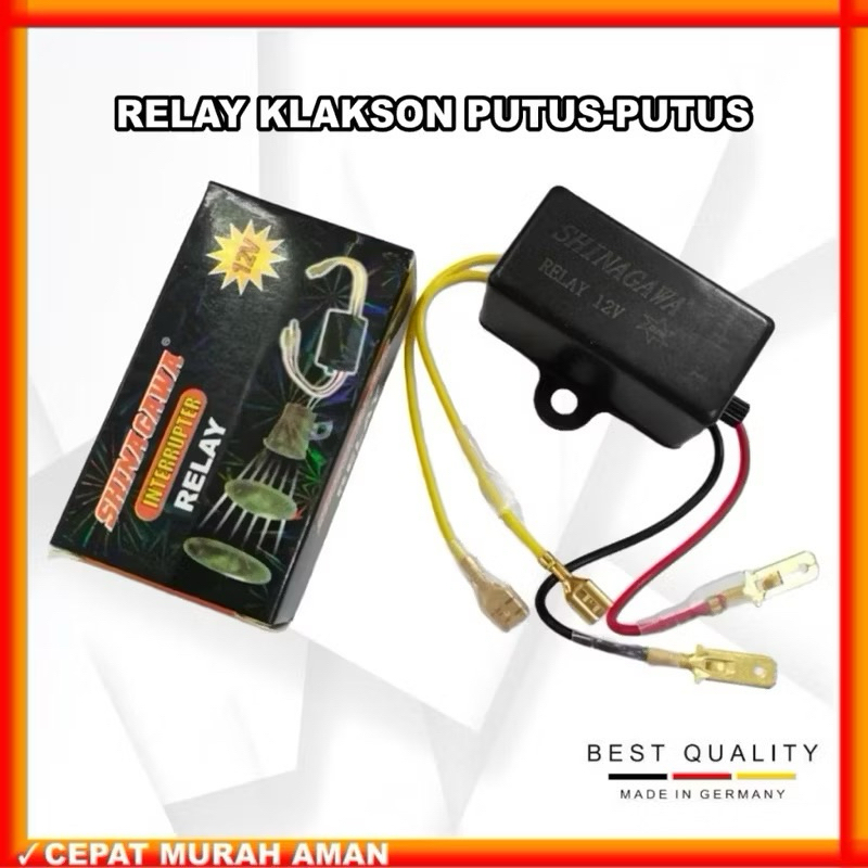 Jual Paket Relay Putus Putus Shinagawa Dan Klakson Standar Universal ...