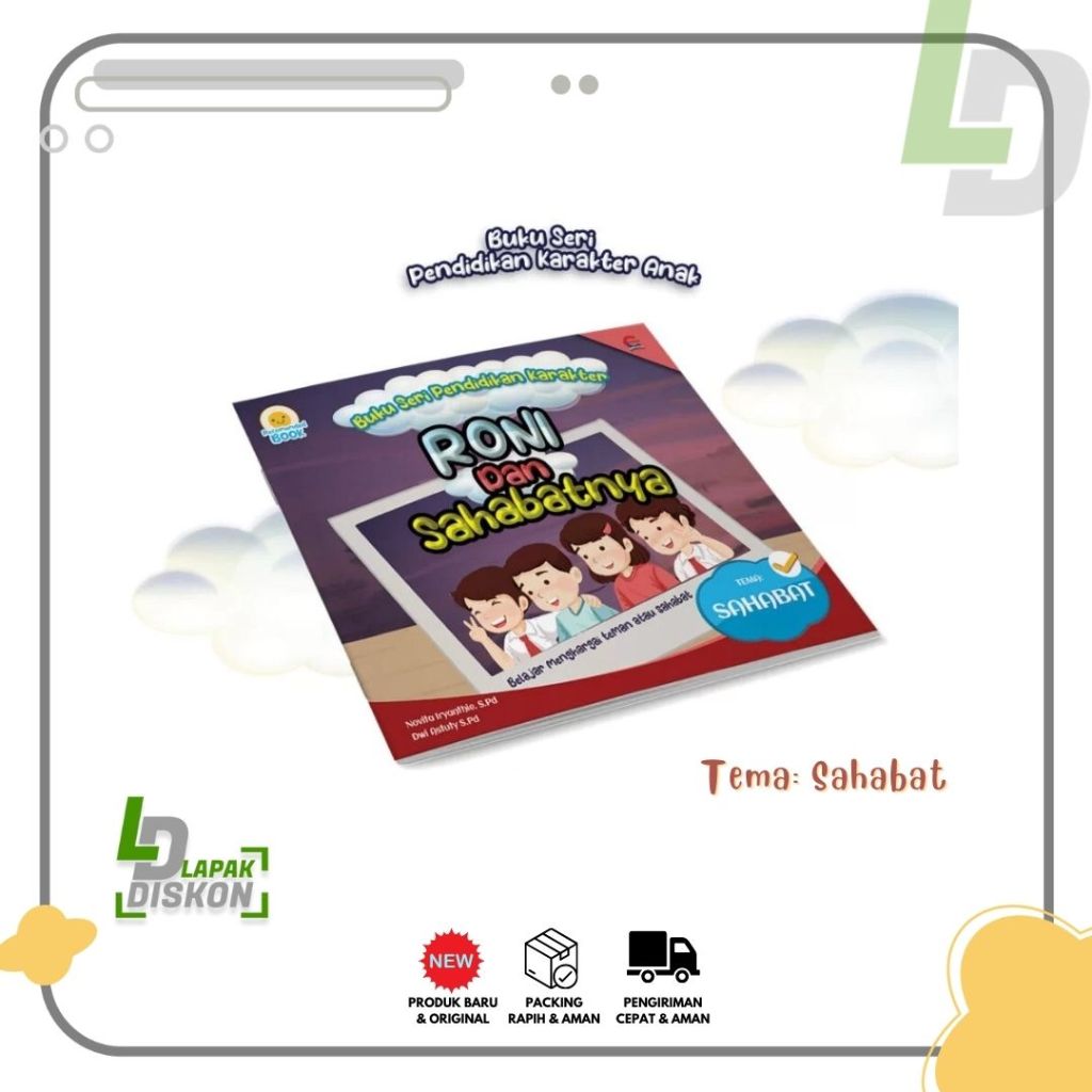 Jual Buku Seri Pendidikan Karakter Roni & Sahabatnya | Shopee Indonesia