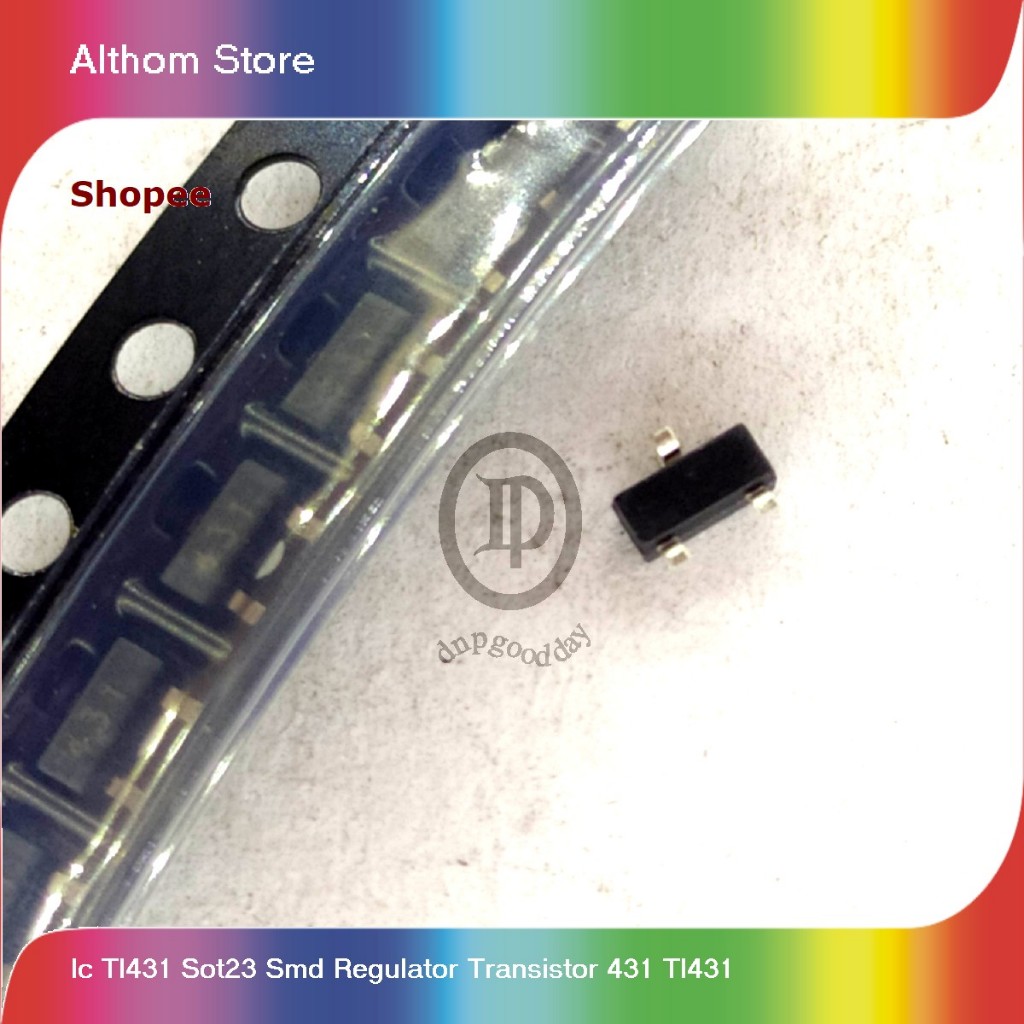 Jual ic tl431 sot23 smd regulator transistor 431 tl431 | Shopee Indonesia
