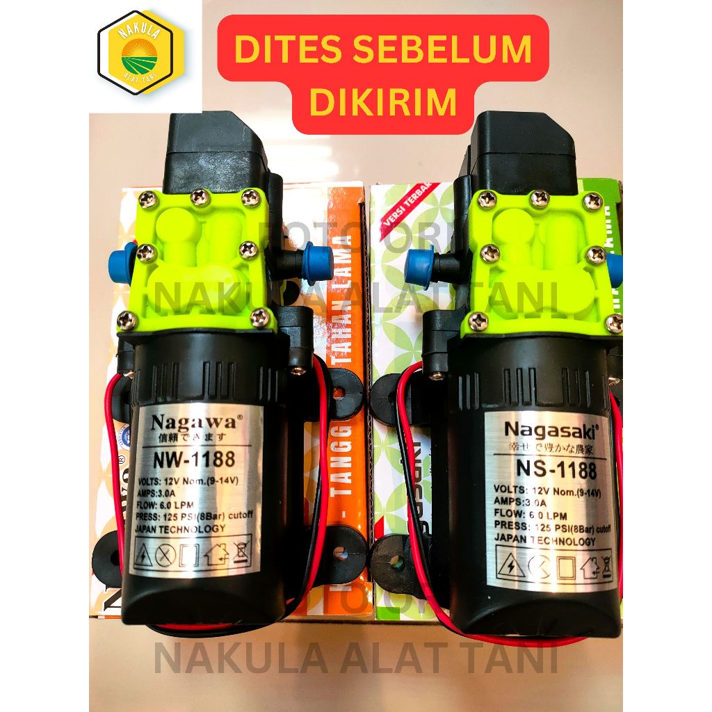 Jual +TERBARU+ Dinamo Pompa Air 125 PSI ; 6 Liter / Menit Sprayer ...