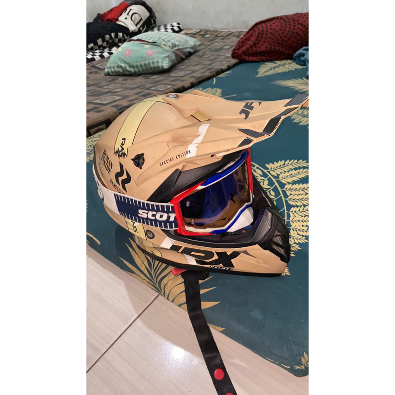 Jual Helm JPX Feat RANS Limited Edition (Second) | Shopee Indonesia