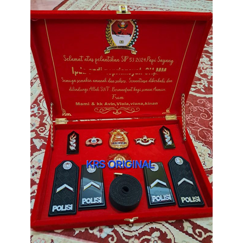 Jual pangkat bripda set bok paket bripda custom | Shopee Indonesia