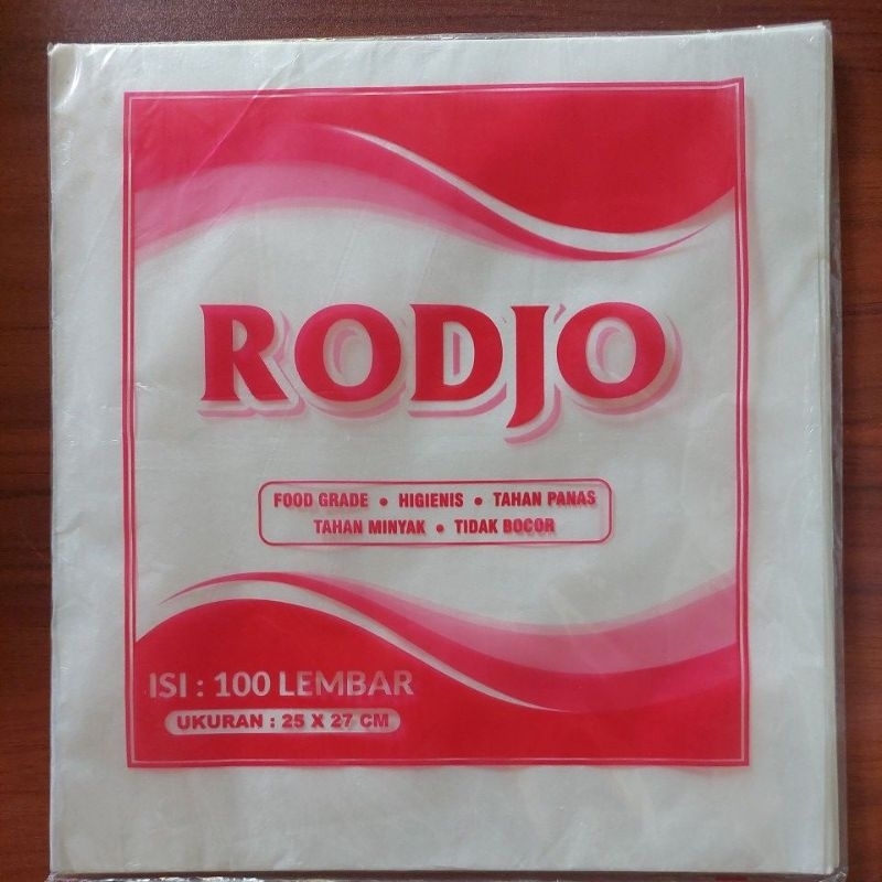 Jual KERTAS NASI KFC MERK RODJO | Shopee Indonesia