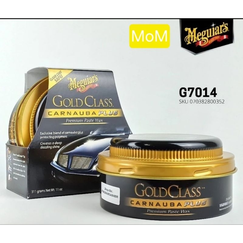 Jual MEGUIARS GOLD CLASS CAR CARNAUBA PLUS PASTE CAR WAX | Shopee Indonesia