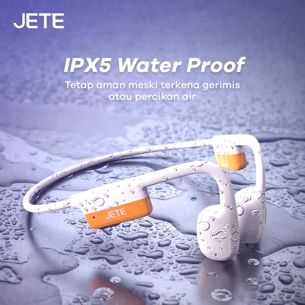 JETE Open Pulse headset untuk olahraga lari JETE Open Pulse Enc 2 Mic untuk olahraga lari