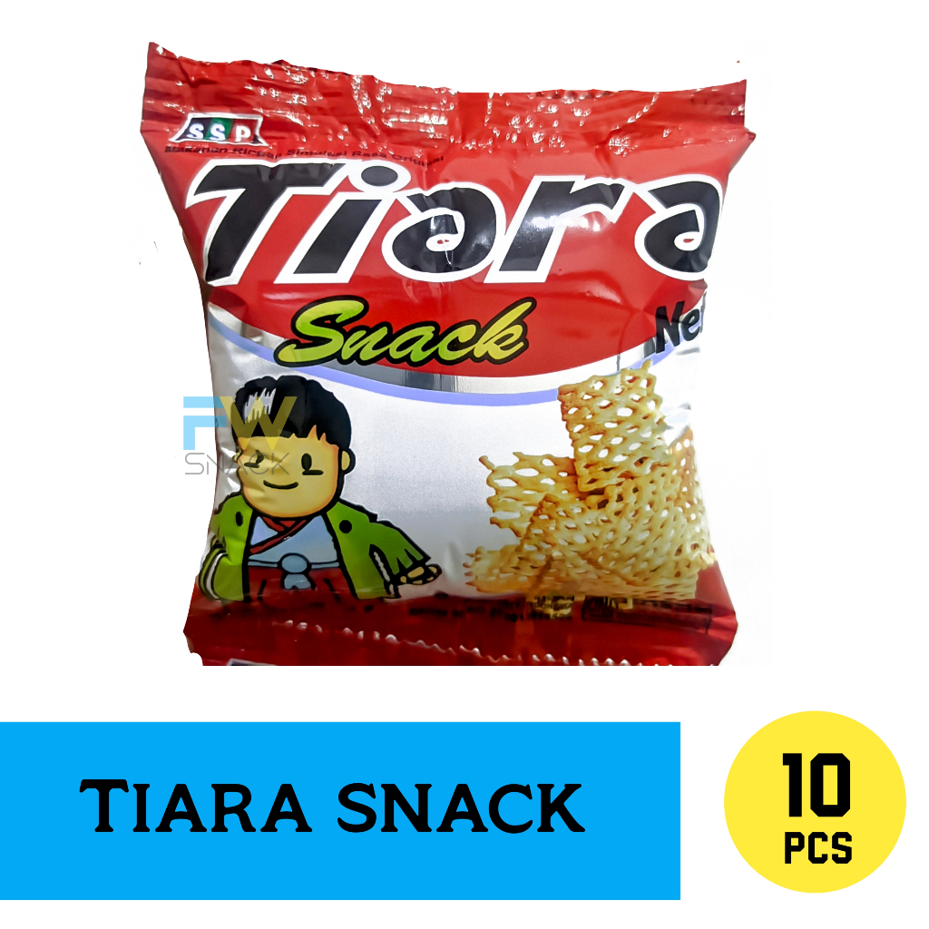 Jual Tiara snack jajanan jadul renceng isi 10 | Shopee Indonesia