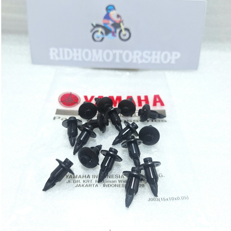 Jual RIVET BAUT KLIP CENGKEH KANCINGAN BODI PLASTIK CLIP BODI YAMAHA ...