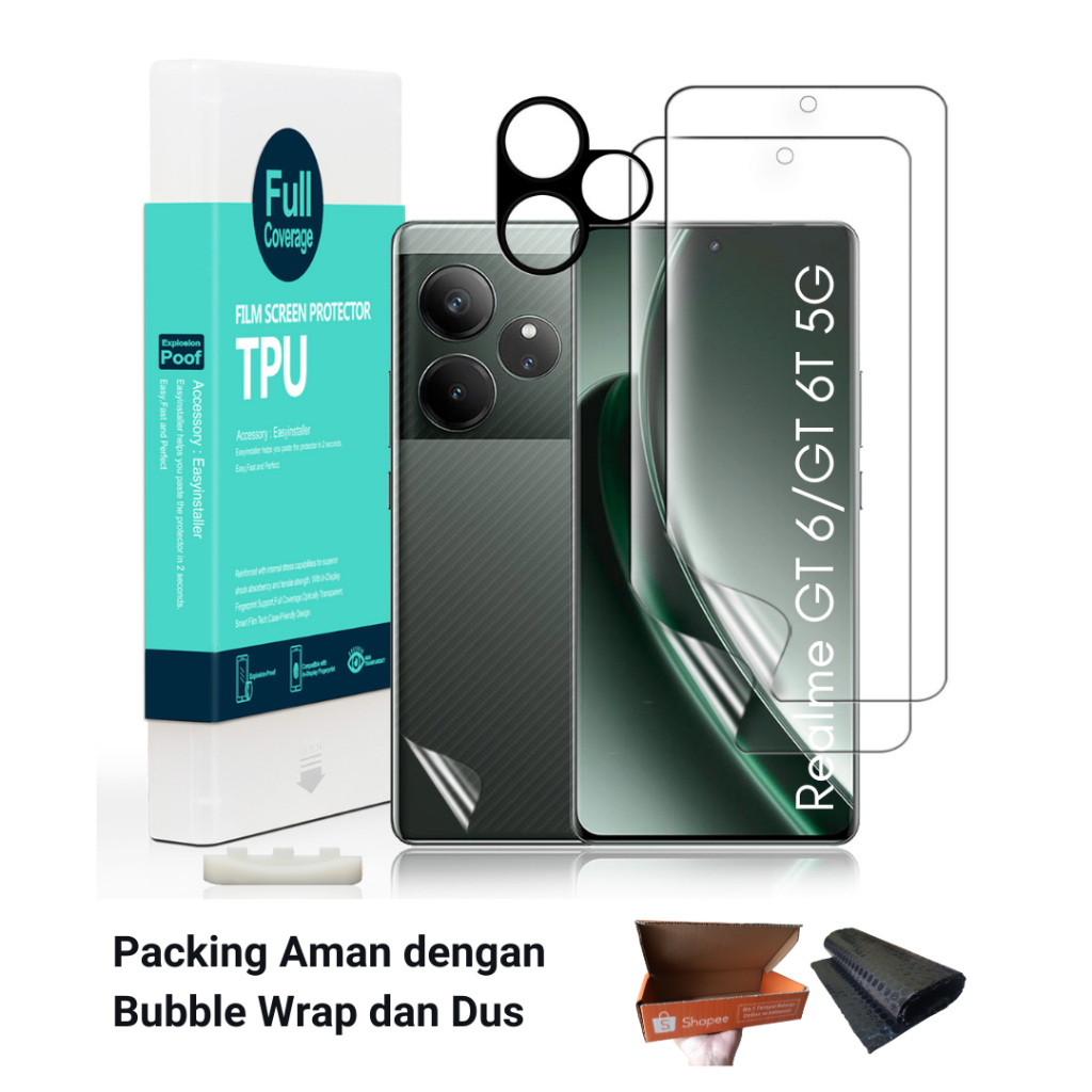 YUXING Silicone Cover per Realme GT 6 / Realme GT6 - Moda Modello Carino Custodia Design Sottile Slim Cover Antiurto, Antiscivolo Elegante, Protezione Totale (Bianco