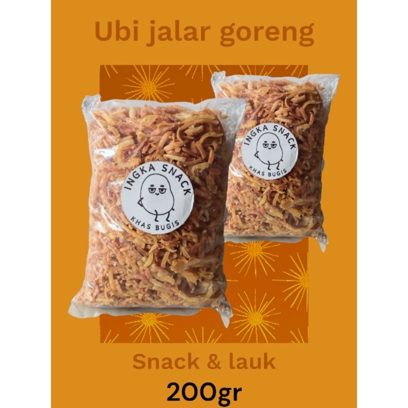 Jual SNACK KHAS BUGIS UBI JALAR GORENG IRIS TIPIS / CEMILAN ENAK ...