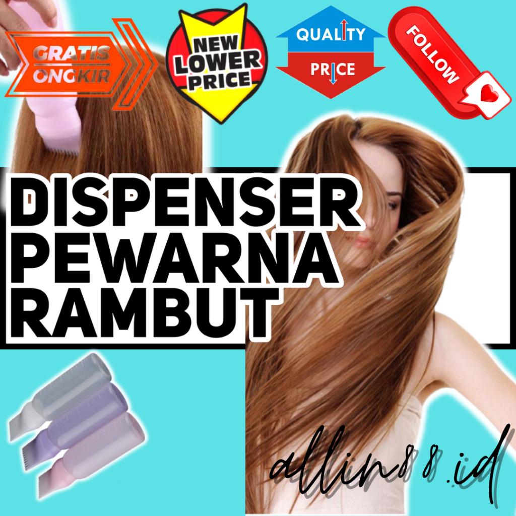 Jual SISIR PEWARNA RAMBUT SISIR BOTOL WARNA RAMBUT BOTOL PEWARNA RAMBUT ...