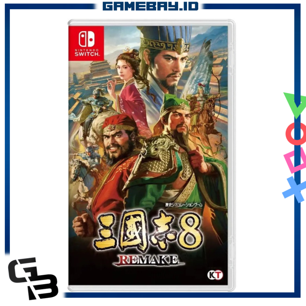 Jual Nintendo Switch Romance of the Three Kingdom 8 Remake