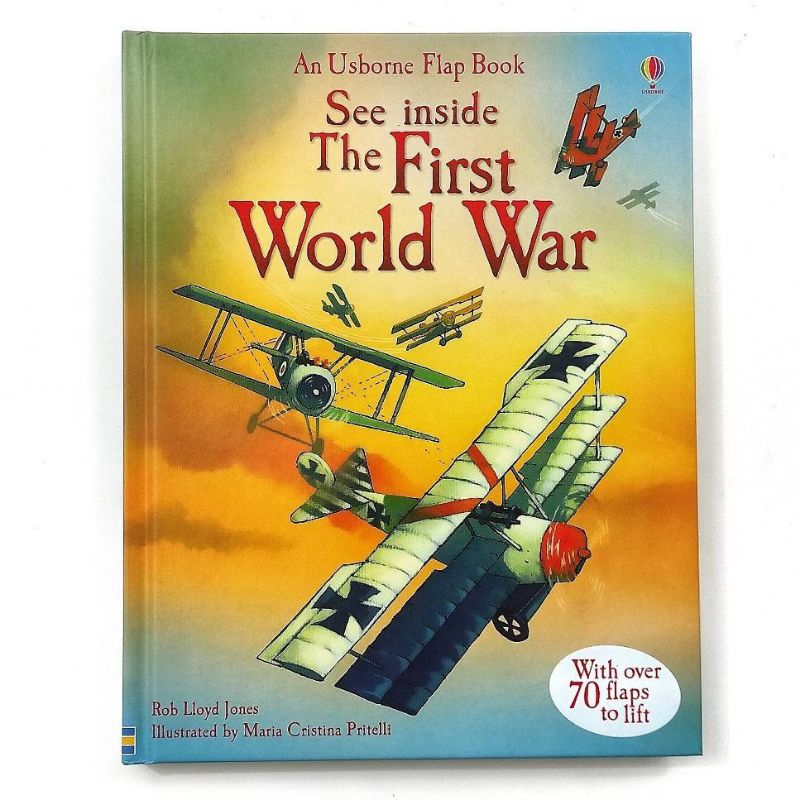 Jual An Usborne Flap Book See Inside The First World War | Shopee Indonesia