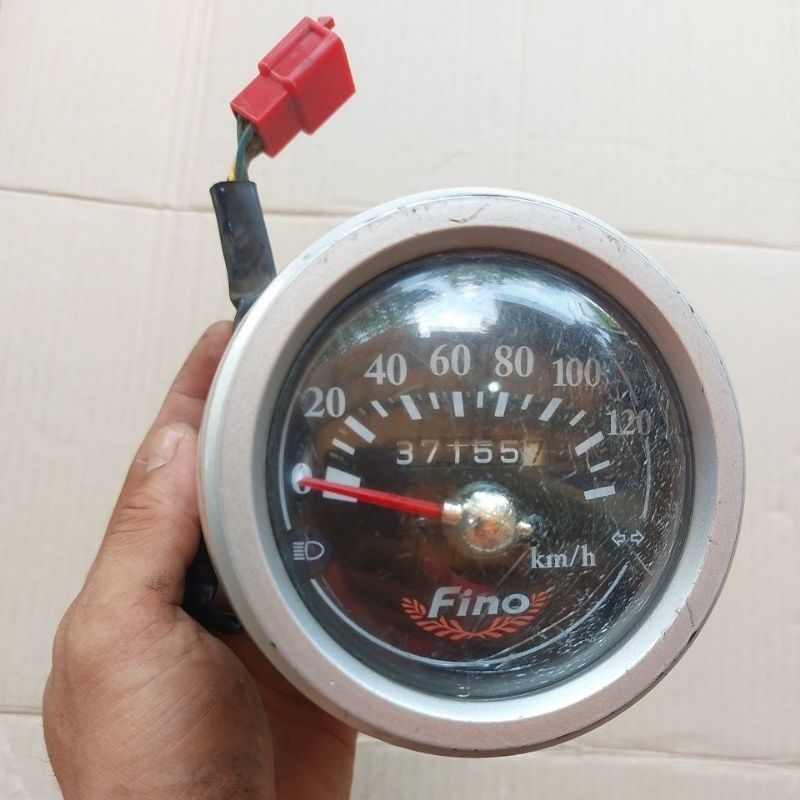 Jual speedometer spidometer kilometer YAMAHA FINO OLD KARBU origianal ...