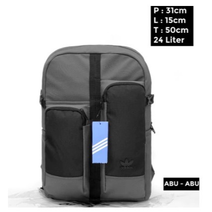 Jual COD Tas Ransel Adidas Backpack Waterproof Bahan Tebal Kualitas ...