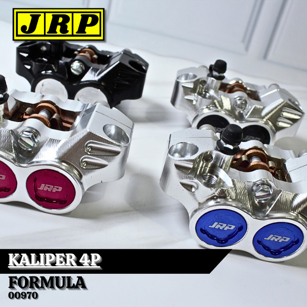 Jual Kaliper Formula Kiri 4P JRP Kaliper Rem 4 Piston Full Cnc Kaliper ...