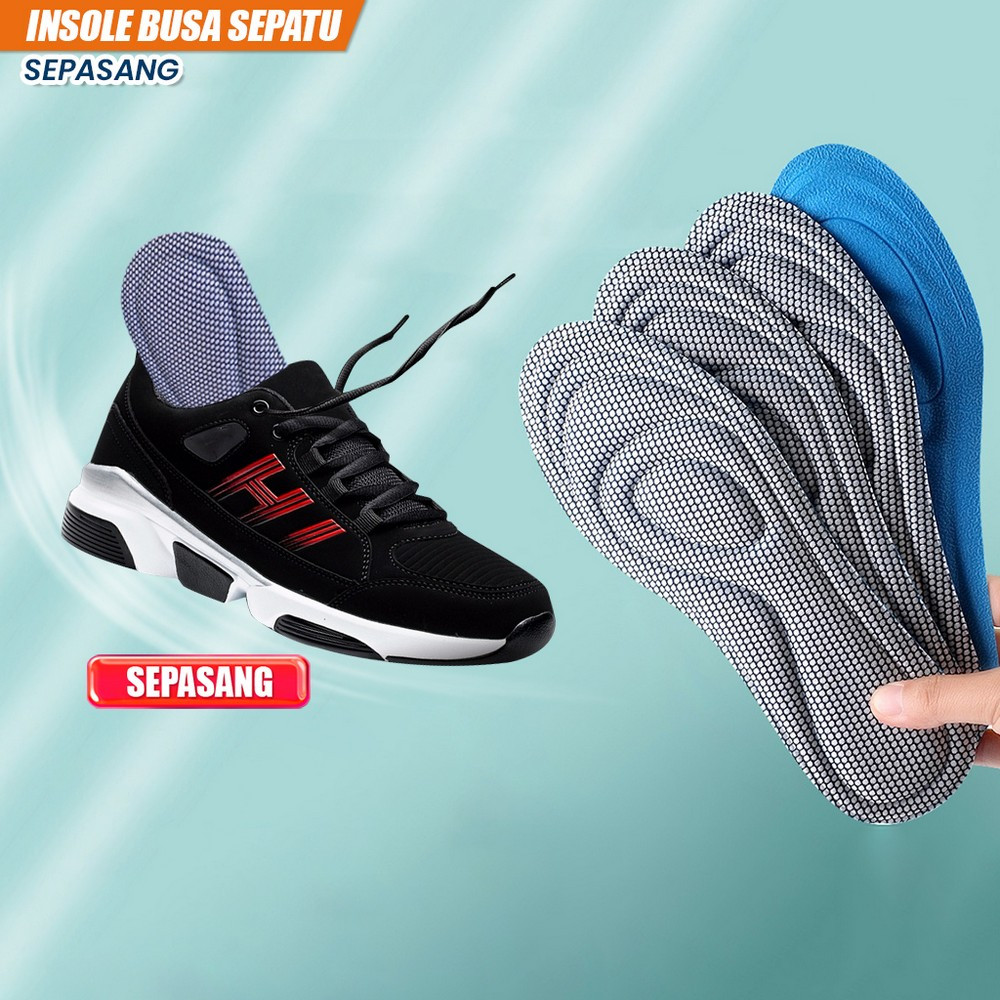 Jual Alas Kaki Insole Busa Empuk Sepasang / Alas Sepatu 1 Pasang ...