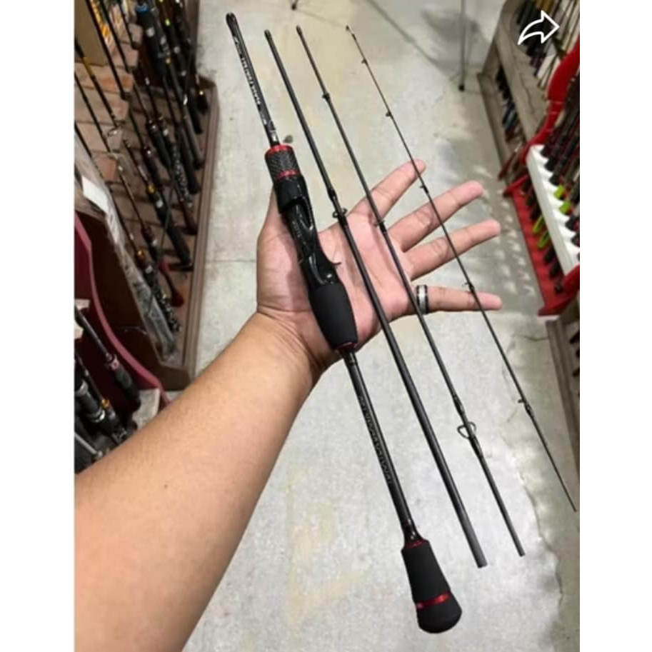 Jual Rod BC / BAITCASTING ELITO UL BLACK POMFRET TRAVEL ROD | Shopee ...