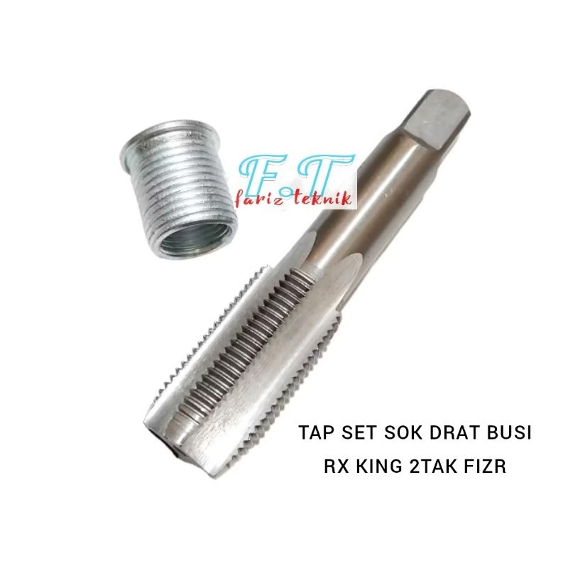 Jual paket tap set sok drat verbos drat busi rx king fizr 2tak M18 × ...