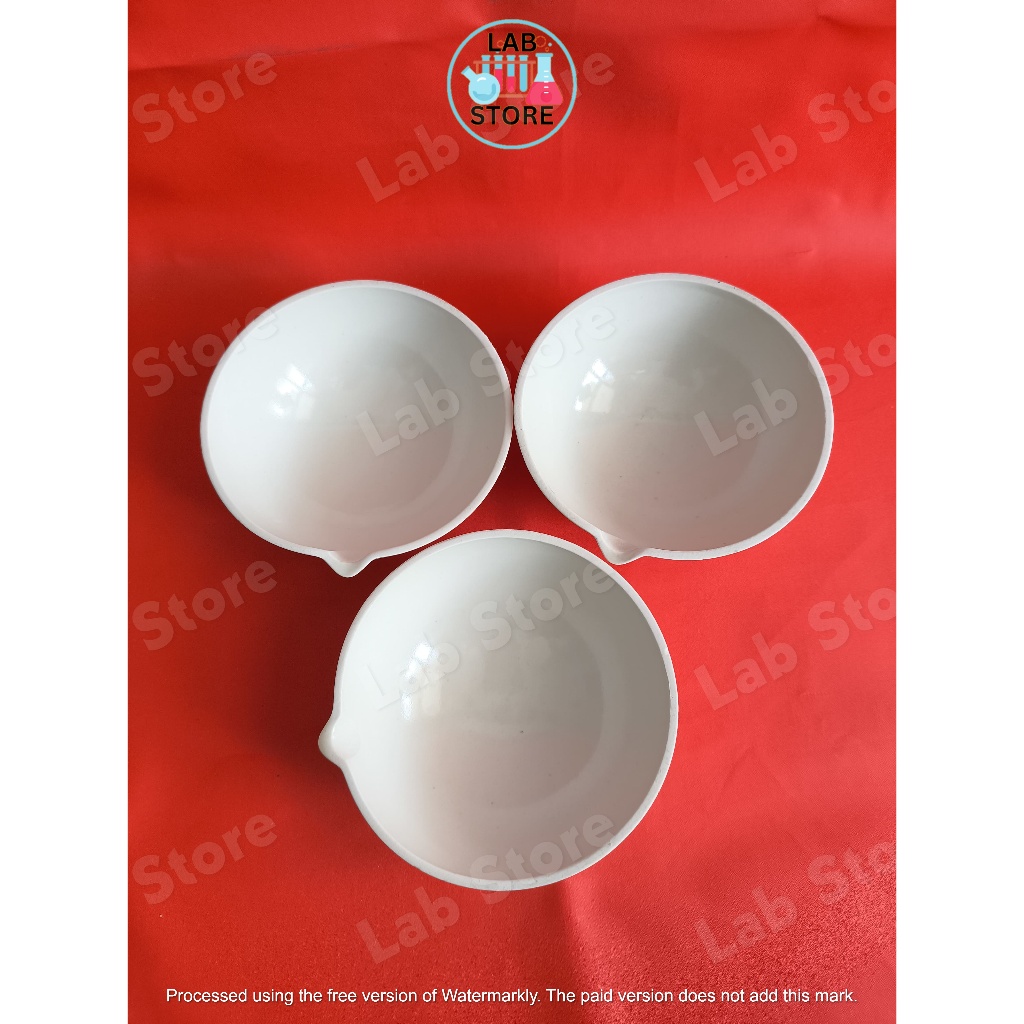 Jual Cawan Uap 125ml / Cawan Penguap 125ml / Cawan Porselin 125ml ...