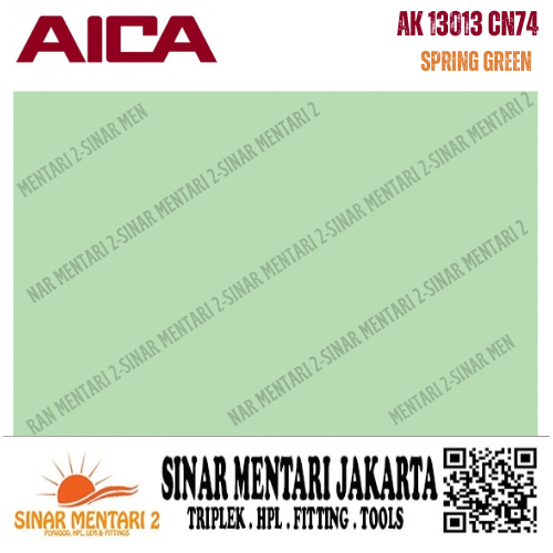 Jual AICA HPL AK 13013 CN74 Spring Green | Shopee Indonesia