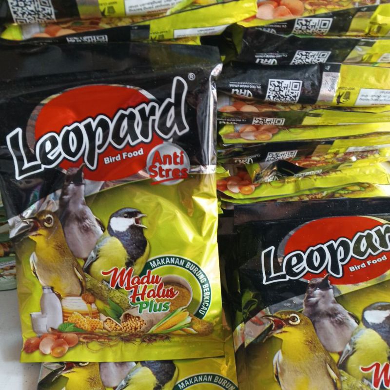 Jual Leopard kuning madu halus ORIGINAL Pakan burung pleci, ciblek ...