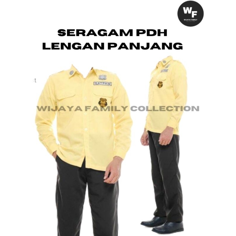 Jual seragam pdh lengan pendek seragam pdh lengan panjang seragam pdh ...