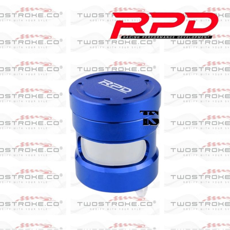 Jual Tabung Minyak Rem RPD Hitam Ukuran Big Biru Anodized // Tabung ...