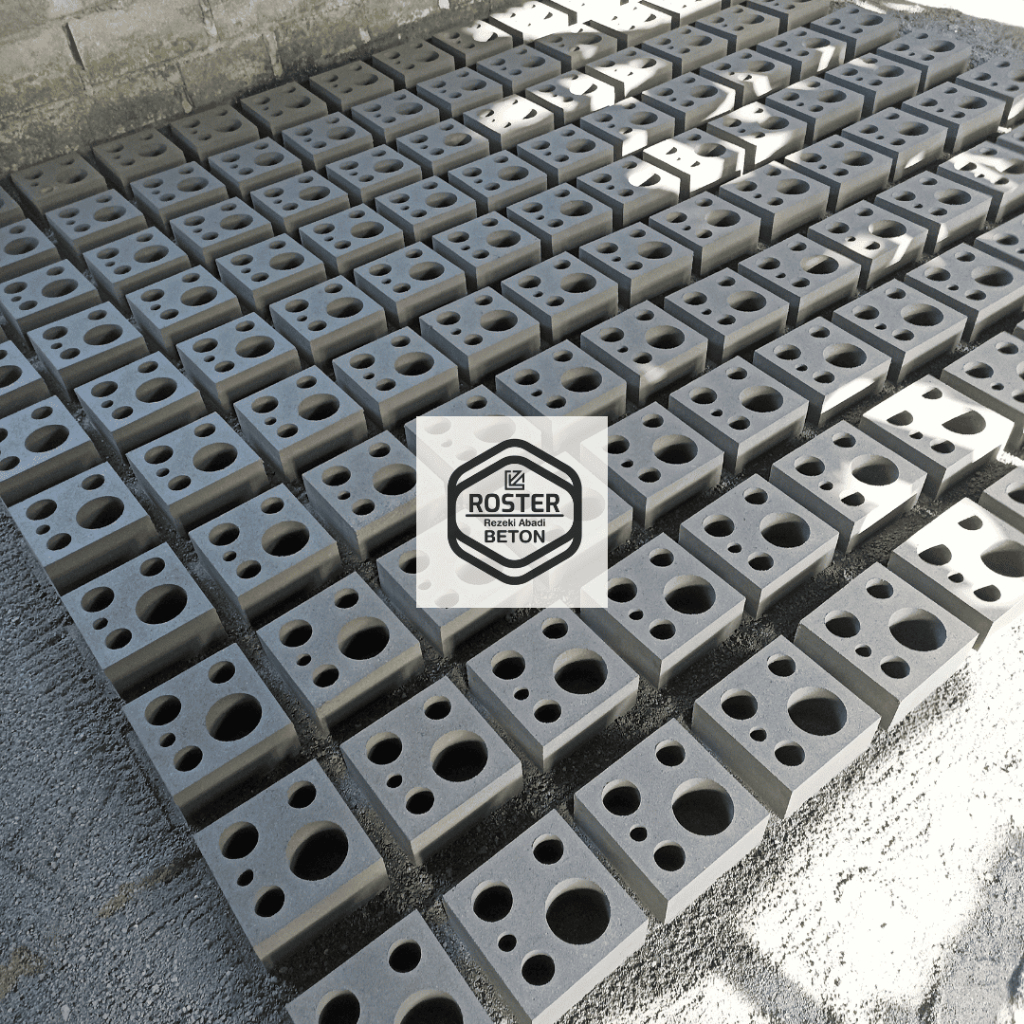 Jual Roster Beton Minimalis Modern, Loster Lubang Angin Motif Bubble ...