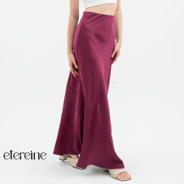 ETEREINE Rok Satin Azalea 110CM Rok Satin Panjang 110cm Wanita Size S Sampai 3XL