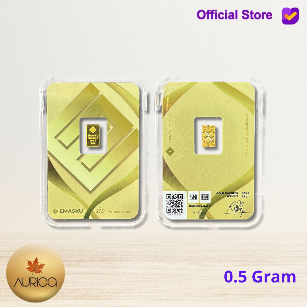 Jual Logam Mulia Emasku 0.5 Gram | Shopee Indonesia