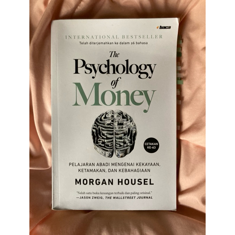 Jual PSYCHOLOGY OF MONEY - MORGAN HOUSEL (preloved book) | Shopee Indonesia