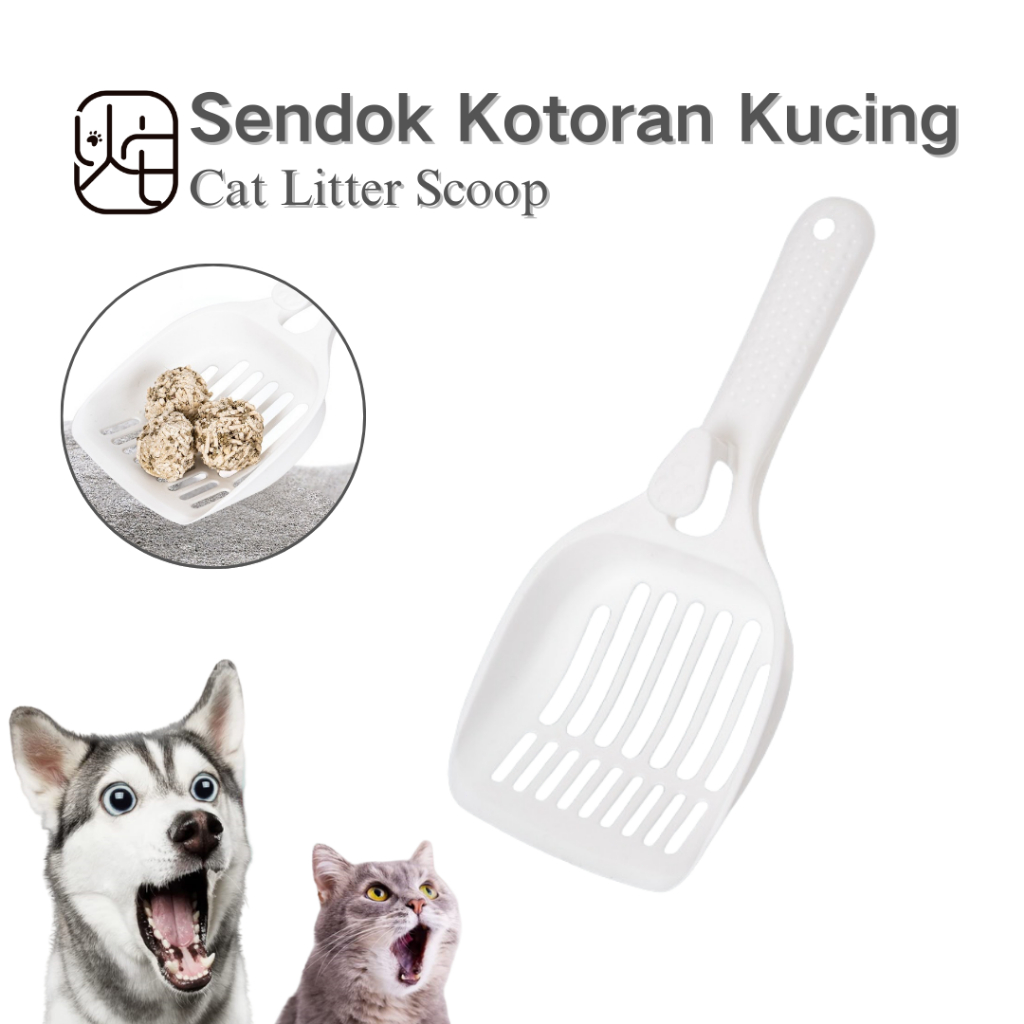 Jual YUTAPET Sekop Pasir Kucing / Pasir Kucing Serok / Litter Scoop ...