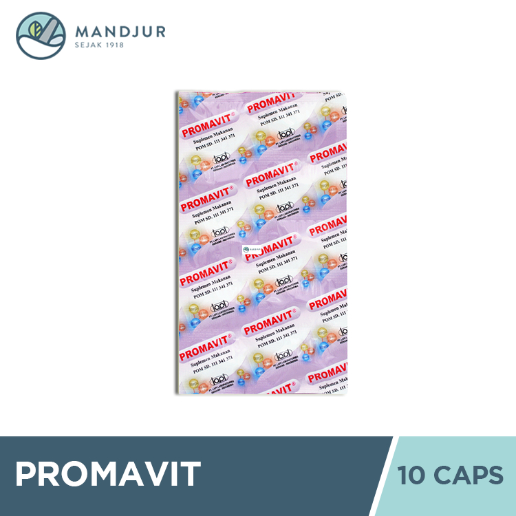 Jual Promavit 10 Kapsul - Vitamin Lengkap Ibu Hamil & Menyusui | Shopee ...