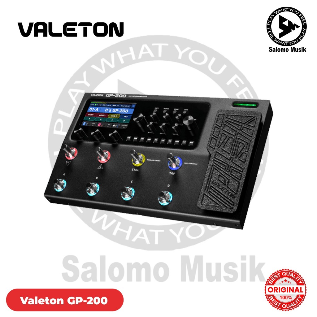 Jual Valeton GP200 Multi Effect Guitar Processor Original | Shopee ...