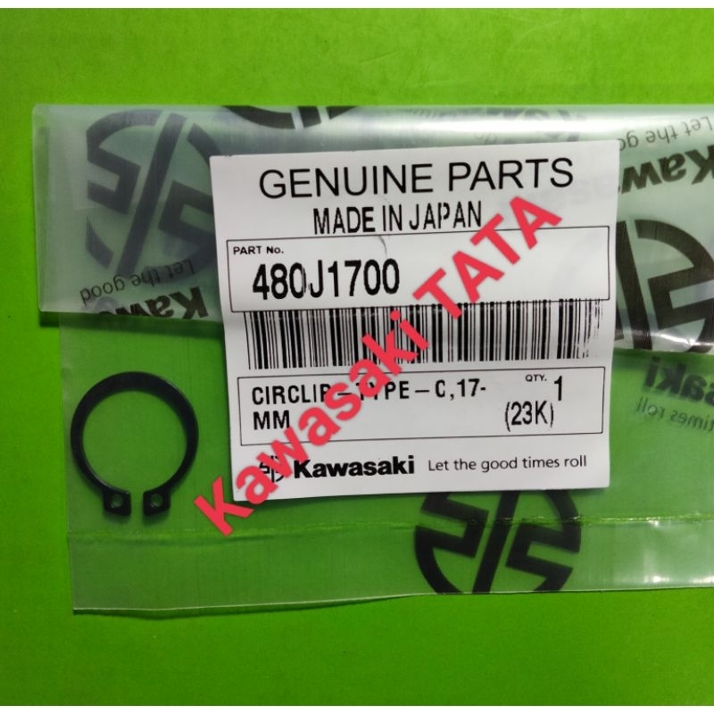 Jual Kancing Circlip Klip gear depan Kaze, KZ R, Blitz Jual Kancing Circlip Klip gear depan Kaze, KZ R, Blitz