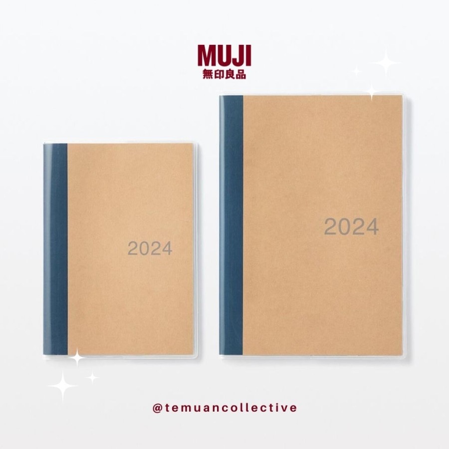 Jual MUJI Japan Kraft Monthly / Weekly 2025 / 2026 Agenda Planner