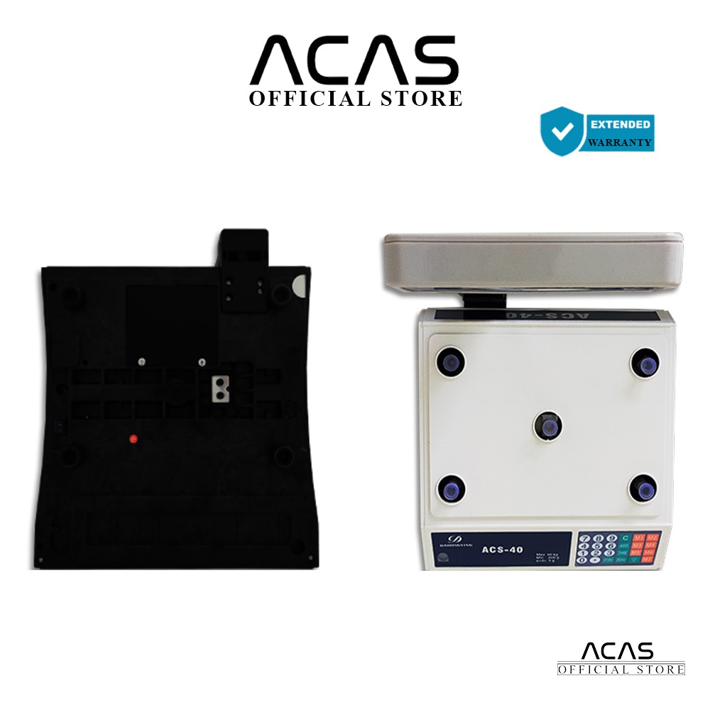 Jual ACAS 769D 40Kg / 200Gr Timbangan Duduk Tiang Digital Double ...