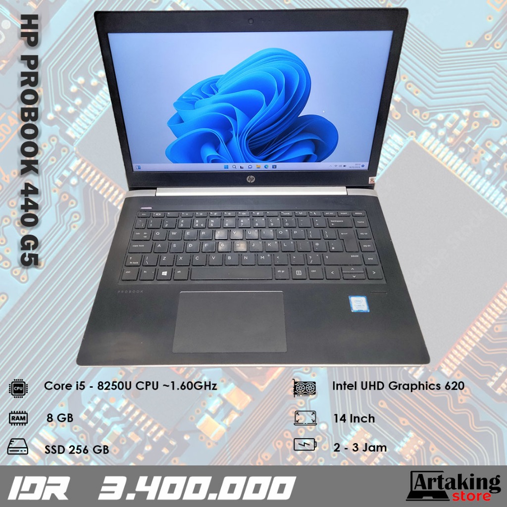 HP ProBook 440 G5 Core i5 Gen th SSD 256 GB