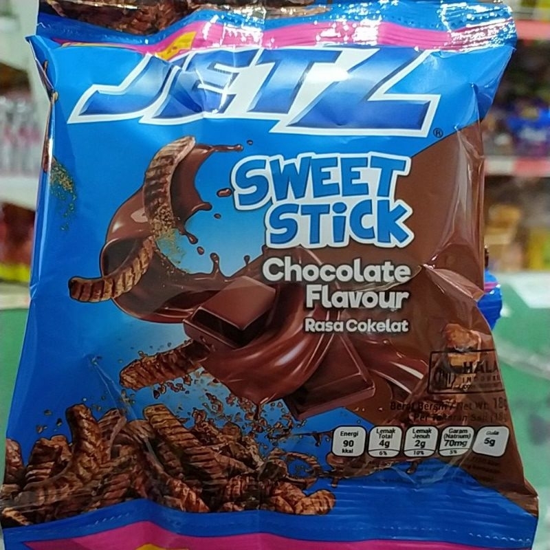 Jual Snack JetZ sweet stick rasa cokelat 18gr | Shopee Indonesia