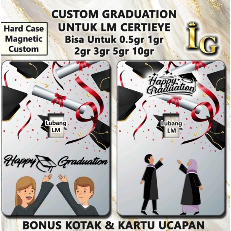 Jual Cover Emas ANTAM Certieye HAPPY GRADUATION (TANPA EMASNYA) + Box ...