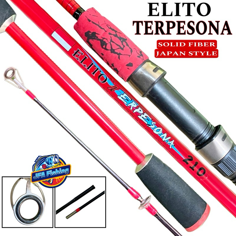 Jual Joran Spinning Rod JS Elito TERPESONA JS 180/210 cm | Shopee Indonesia
