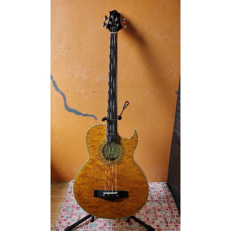 Jual BASS SAMICK GREG BENNETT AB11CEJ ACOUSTIC AKUSTIK ELIKTRIK