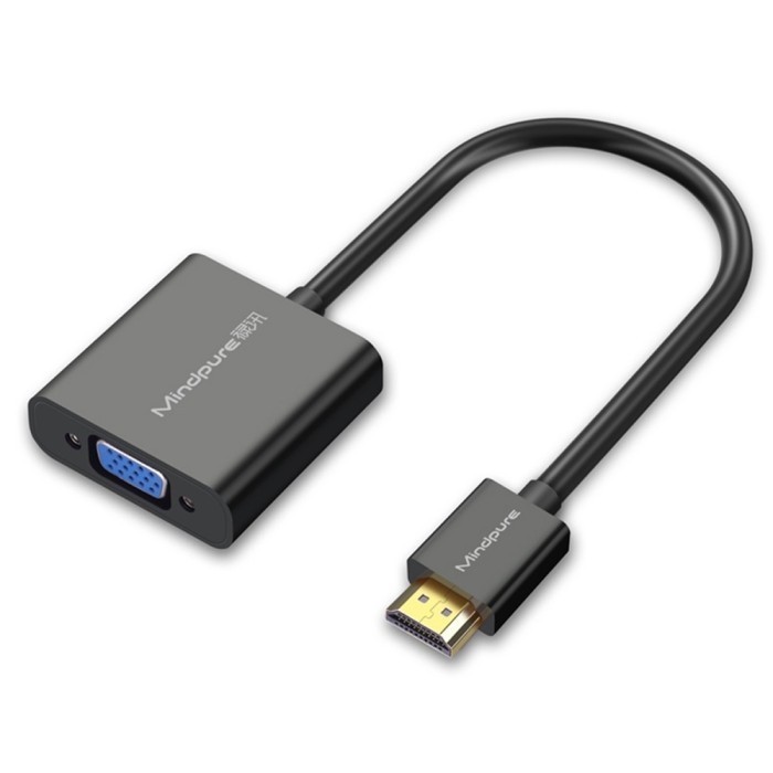 Jual Konverter HDMI to VGA AD022 MINDPURE 1080P | Shopee Indonesia