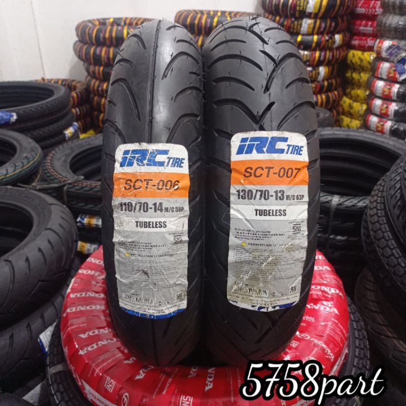 Jual BAN LUAR PCX160, ADV IRC 110/70-14, 130/70-13 ORIGINAL 100