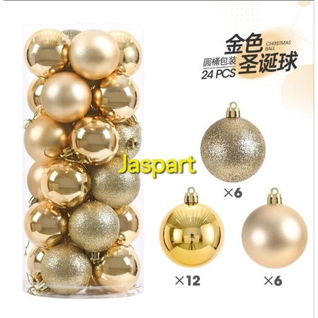 Hiasan Aksesoris Bola Natal 