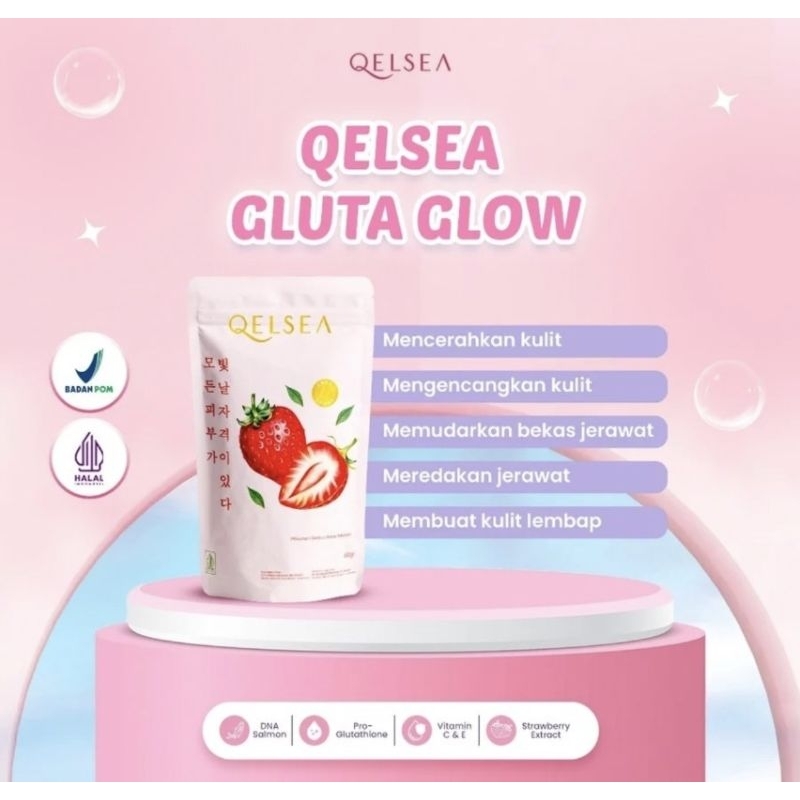 Jual Qelsea / Qbast Super Glow Collagen Drink ( Kemasan Baru ) | Shopee ...