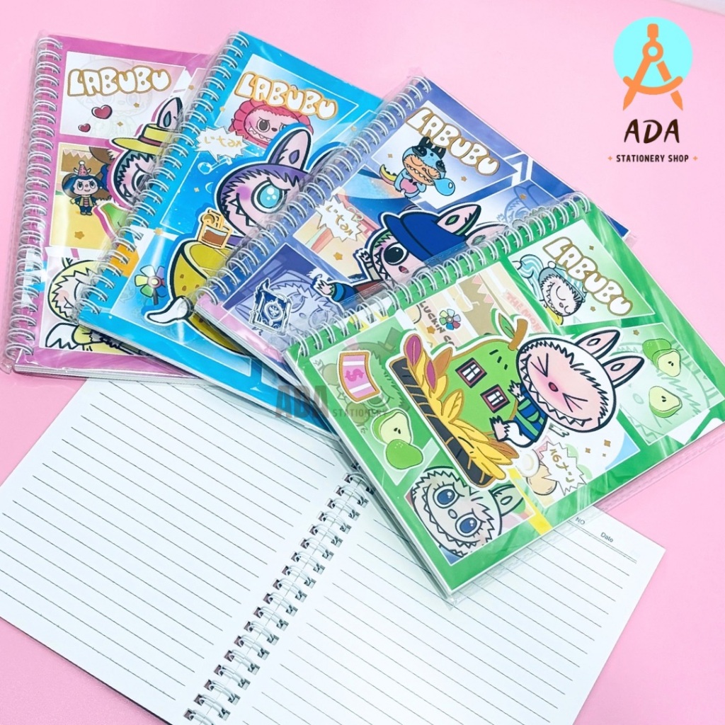 Jual (1 pc) BUKU TULIS LABUBU A5/ 2121-104 / NOTEBOOK LABUBU | Shopee ...