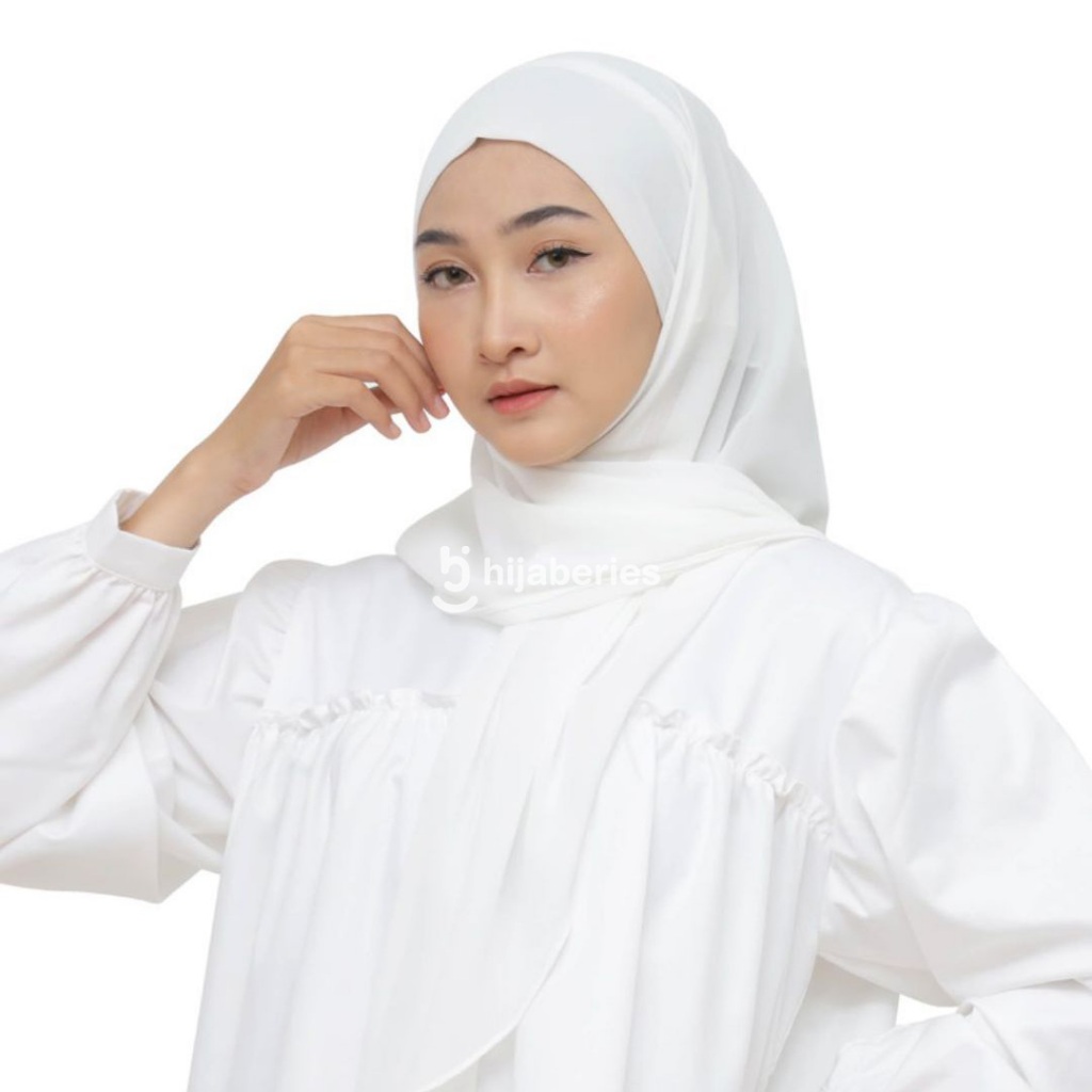 Hijaberies Olivia Square Instan Hijab Segiempat Instan Bandana Oval Malay