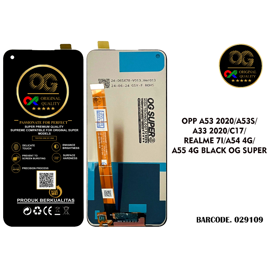 Écran LCD Tactile Oppo A73 5G (CPH2161) - Noir - NKS Center
