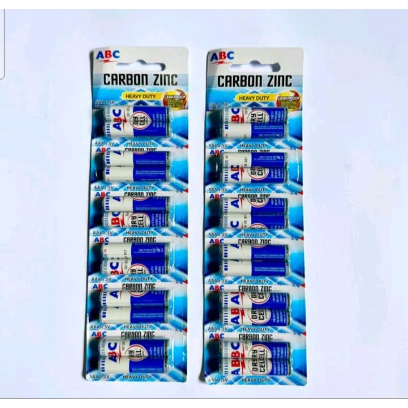 Jual Baterai ABC R03 Biru/AAA Biru (1 lsn ) | Shopee Indonesia